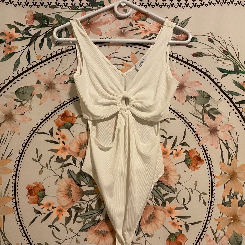 Women’s White Bodysuit